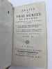 Trait&eacute; du vrai m&eacute;rite de l'Homme consid&eacute;r&eacute; dans tous les &acirc;ges & dans toutes les conditions. CLAVILLE Maitre de