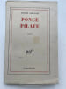 Ponce pilate. CAILLOIS Roger