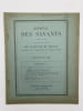 Journal des savants. Juillet-aout 1935. JOURNAL des SAVANTS ]