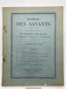 Journal des savants.  Janvier Juin 1949. JOURNAL des Savants ] 