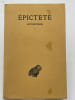 Entretiens. Tome I. EPICTETE
