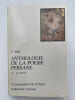 Anthologie de la po&eacute;sie persane. XI - XXe si&egrave;cle. SAFA Z