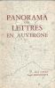 Panorama des lettres en Auvergne . LARAT Jean - MAISONNEUVE Lucien 