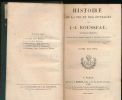 Histoire de la vie et des ouvrages de J. J. Rousseau . MUSSET-PATAY Victor Donatien de 
