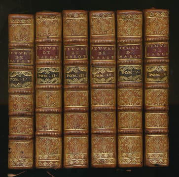 Oeuvres de Clément Marot Valet-de-Chambre de François I. Roy de France, Revûes sur plusieurs Manuscrits, & sur plus de quarante Editions, et ...