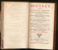 Oeuvres de Clément Marot Valet-de-Chambre de François I. Roy de France, Revûes sur plusieurs Manuscrits, & sur plus de quarante Editions, et ...