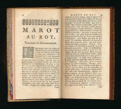 Oeuvres de Clément Marot Valet-de-Chambre de François I. Roy de France, Revûes sur plusieurs Manuscrits, & sur plus de quarante Editions, et ...