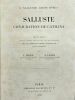 Conjuration de Catilina . SALLUSTE 