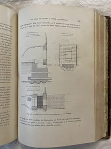 L'eau à la ville à la campagne et dans la maison. Hydraulique fontainerie plomberie