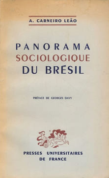 Panorama sociologique du Brésil. CARNEIRO LEAO A.