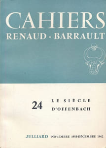 Le siècke d'Offenbach. Cahier 24