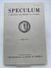 Speculum. A journal of medieval studies. April 1979 . SPECULUM ] 