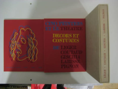 Cinq peintres et le théâtre. Décors et costumes. PARMELIN Hélène