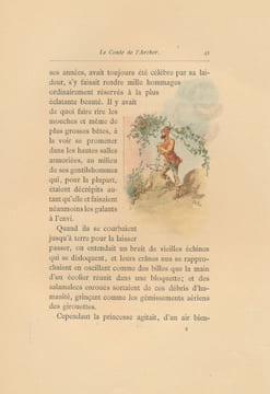 Chroniques du temps passé. Le conte de l'archer. SILVESTRE Armand