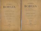 Lucrèce Borgia d'après les documents originaux et les correspondances contemporaines . GREGOROVIUS Ferdinand