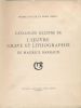 Catalogue illustré de l'oeuvre gravé et lithographié de Maurice Barraud. CAILLER Pierre - DAREL Henri