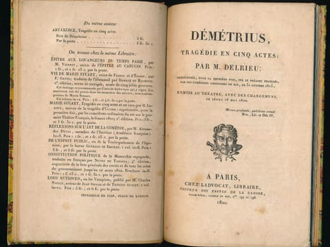 Démétrius.Tragédie en cinq actes . DELRIEU
