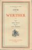 Werther . GOETHE 
