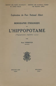 Monographie éthnologiqque de l'hippopotame (Hippopotamus amphibius linne)