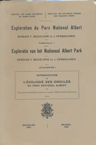 Introduction à l'écologie des ongulés du parc national Albert