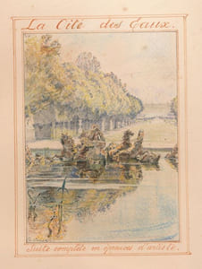 La cité des eaux. Recueil d'épreuves de l'Artiste Charles JOUAS
