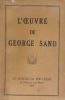 L'oeuvre de George Sand. SAND George