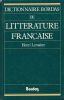 Dictionnaire Bordas de littérature française . LEMAITRE Henri