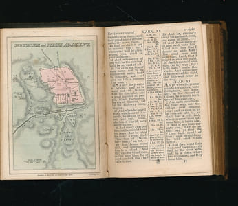 The book of psalms according to the authorized version with concize notes and the scripture references of Bagster's english version of the polyglott bible