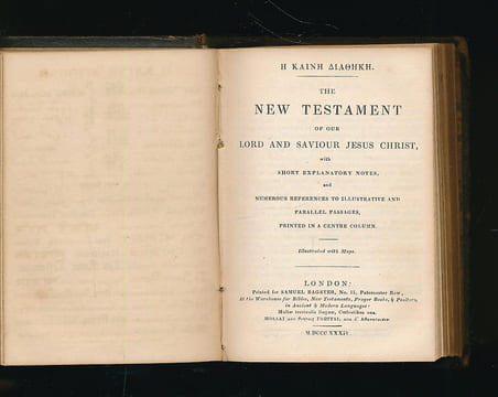 The book of psalms according to the authorized version with concize notes and the scripture references of Bagster's english version of the polyglott ...