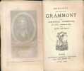 Mémoires du comte de Grammont . HAMILTON Antoine 