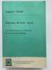 William Butler Yeats Les fondements de l'&eacute;volution de la cr&eacute;ation po&eacute;tique . GENET Jacqueline .