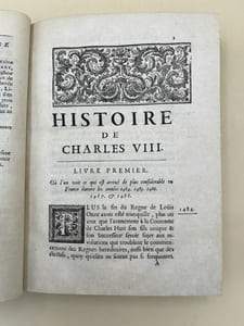 Histoire de Charles VIII