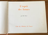 L'esprit des formes 