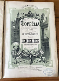Coppélia ou la fille aux yeux d'émail 
