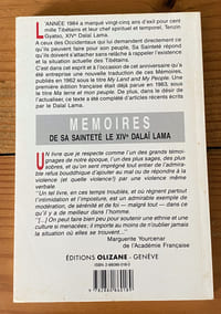 Mémoires : mon pays et mon peuple
Tenzin Gyatso quatorzième Dalaï Lama