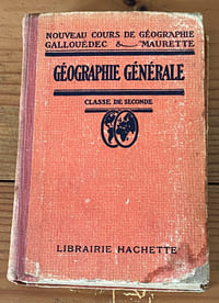 Géographie générale classe de seconde