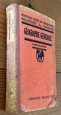 Géographie générale classe de seconde