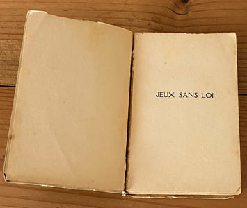 Jeux sans loi 