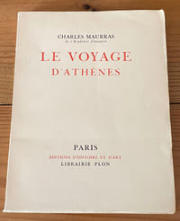 Le voyage d'Athènes 
