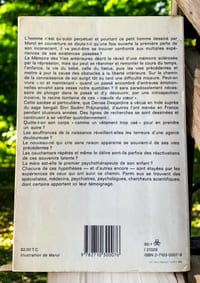 La mémoire des viens antérieures 