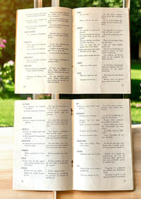 Pour enrichir le vocabulaire (tomes I et II)