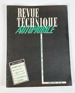 Revue technique automobile n°120 d'avril 1956 