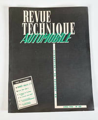 Revue technique automobile n°120 d'avril 1956