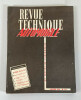 Revue technique automobile n°117 de janvier 1956 . 