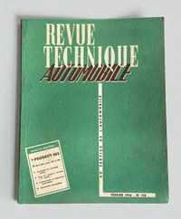 Revue technique automobile n°118 de février 1956