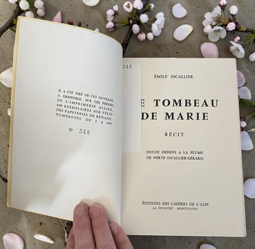 Le tombeau de Marie . Emile Escallier