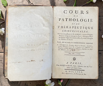Cours de pathologie et de thérapeutique chirurgicales . Hévin