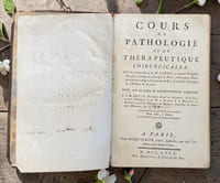 Cours de pathologie et de thérapeutique chirurgicales