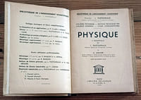 Manuel scolaire : Physique 4ème industrielle