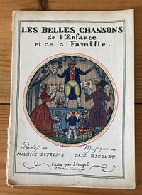 Partitions : Les belles chansons de l'Enfance et de la Famille